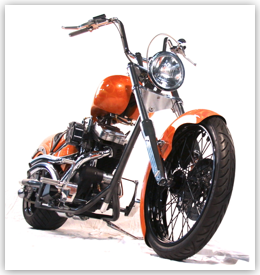 Custom Harley Softail Chopper